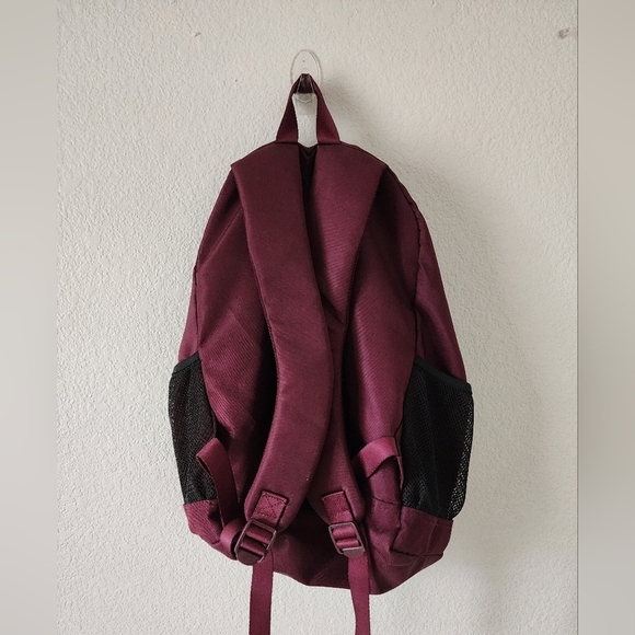 Victoria’s Secret PINK Burgundy Maroon Classic Canvas Backback - Picture 2 of 7